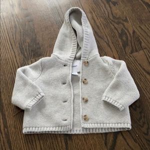 Gently used Old Navy baby sweater  6 - 12 month